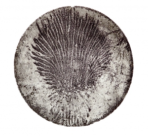 Circle I, intaglio, 2006, 60 cm ø