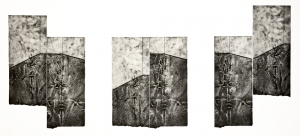Triptychon Raum II, intaglio, 2008