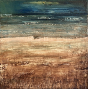 Before the storm, oil on canvas, 40x40cm, 2023 Before the storm, oil on canvas, 40x40cm, 2023